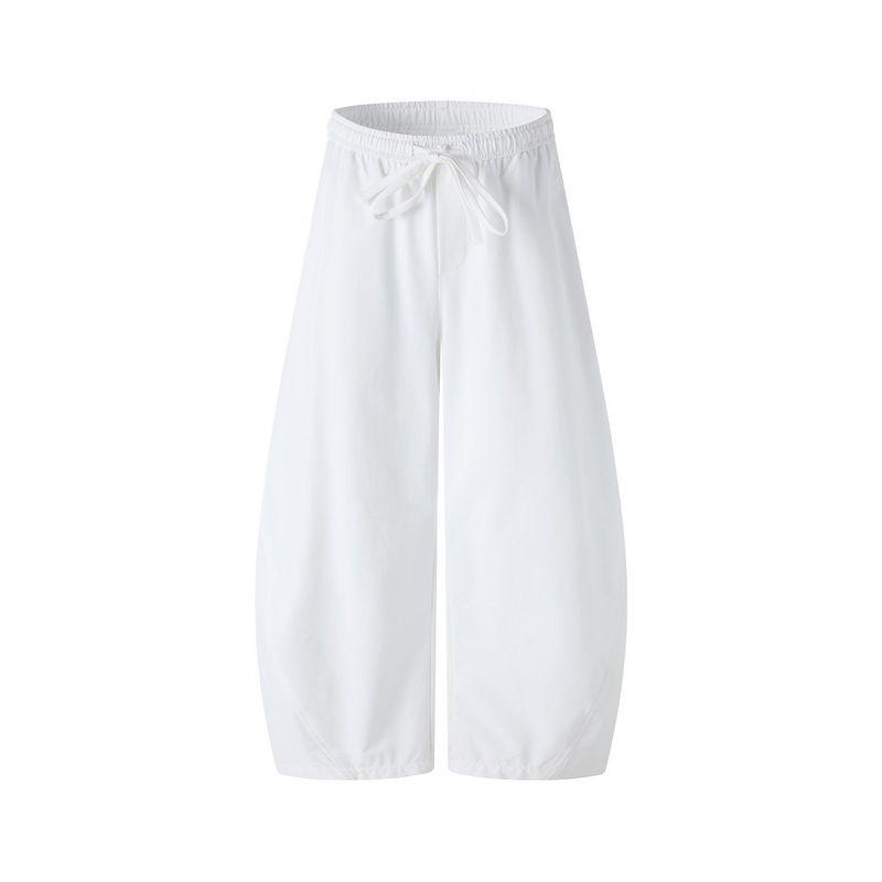 Men's American-Style Straight-Leg Wide-Leg Casual Pants for Men and Women, 2025 Autumn New Loose Simple Sports Parachute Pants Trendy