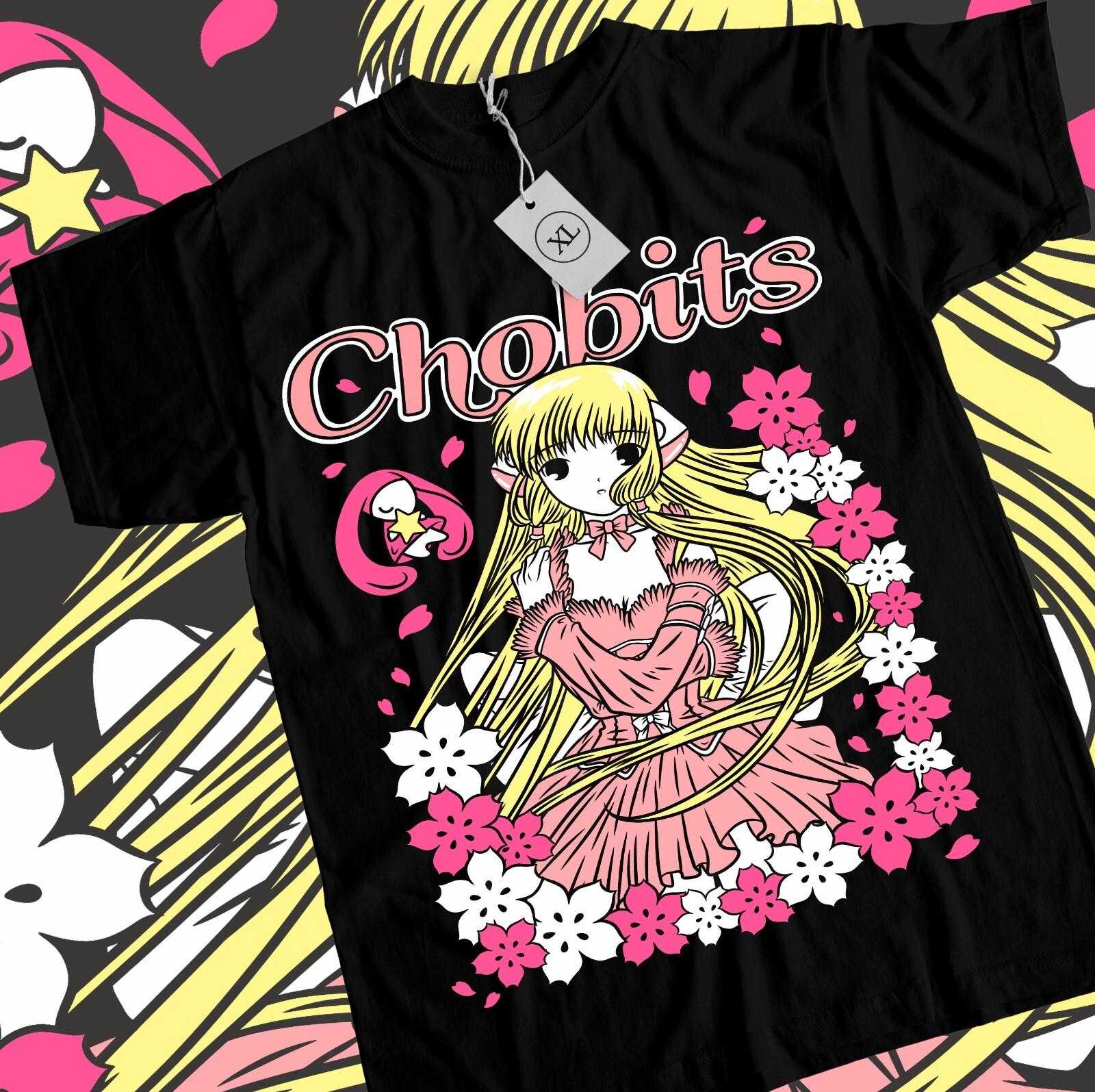 Chobits Chi T-shirt apanese Freya sumomo Hibiya Girl Kawaii Anime Shirt All Size S