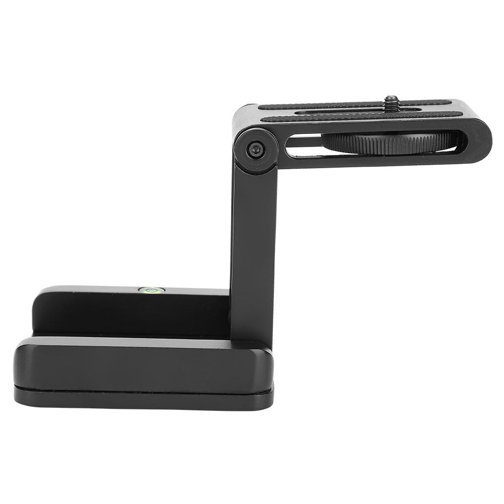 Black Z Flex Tilt Folding Quick Release Plate Stand Mount For Tripod Camera CO