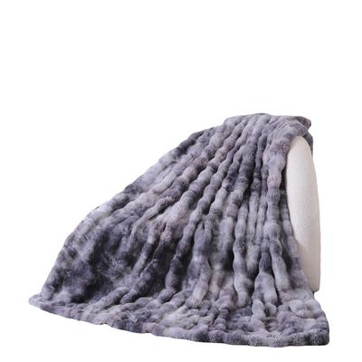 Thickened Warm Tie Dyed Blanket