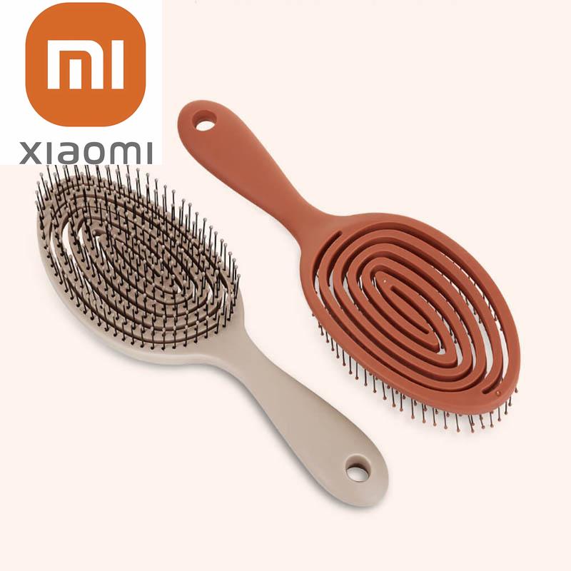 

Xiaomi Xinzhi Расслабляющая эластичная массажная расческа Портативная щетка для волос Массажная щетка Волшебные щетки Расчески для головы