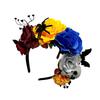 Dunkle Serie Rose Blume Haarreif Rollenspiel Zubehör Für Halloween Thema Event Und Feiertagsumzüge Verkleidung Kopfschmuck