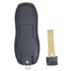 3 Boutons Pour Porsche 718 911 Cayenne Panamera Cayman Macan 2015 2016 2017 2018 2019 2020 2021 Coque de Clé à Distance Fob