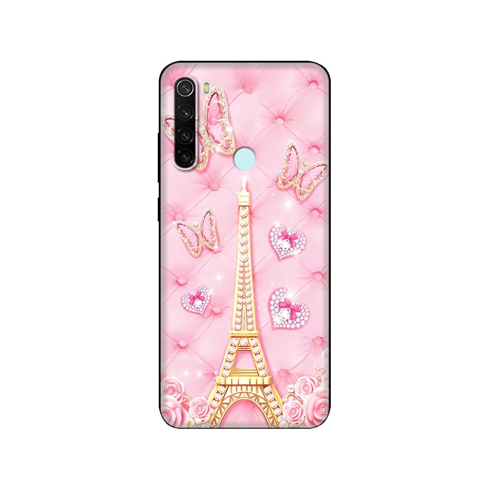 Für xiaomi Redmi Note 8T Hülle, Weiche Silikonhülle für xiaomi Redmi Note 8 Hülle T Fundas auf Redmi NOTE 8 PRO Coque schwarzes TPU-Case