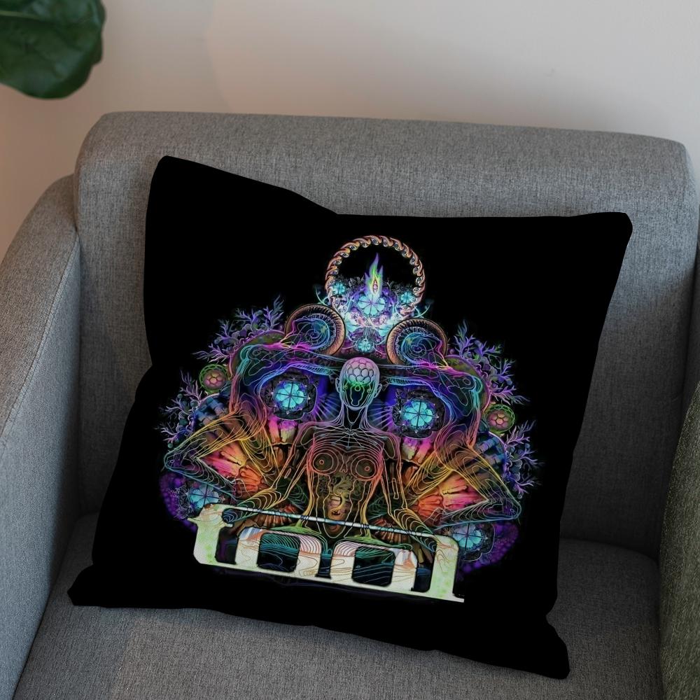 Band Rock Black TTool Pillow Case For Car Sofa Decorative Home Doublesided Print Plush Square Throw Pillow Cushion Cover