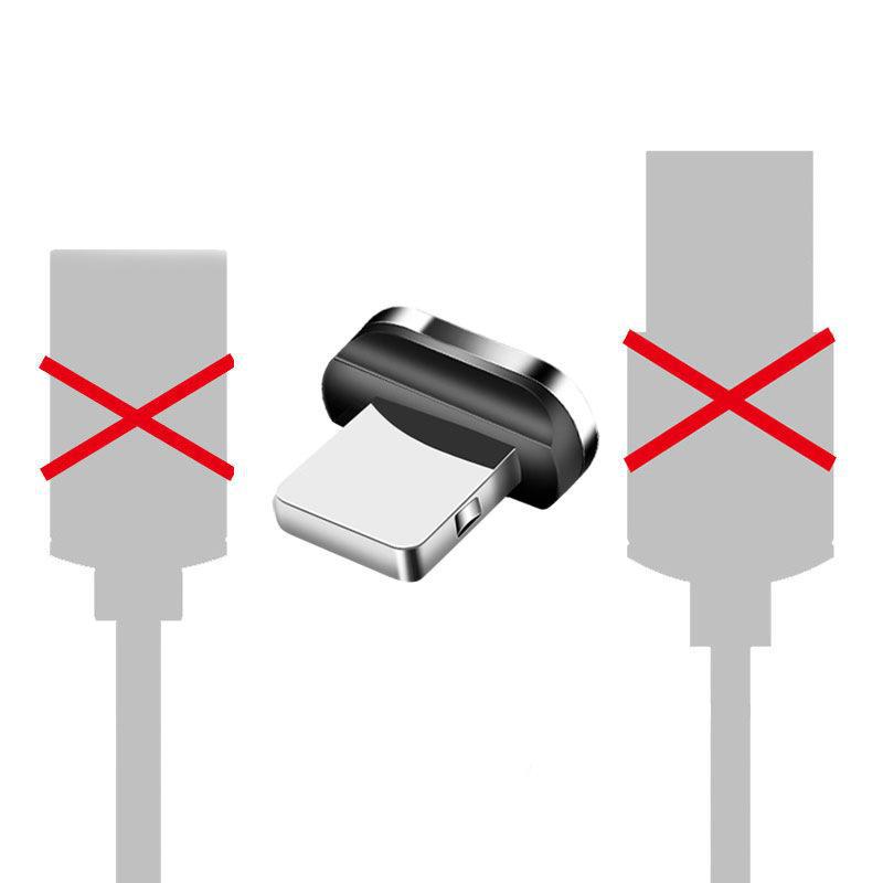 Magnetic 3-in-1 Wireless Charging Cable for Dual Devices