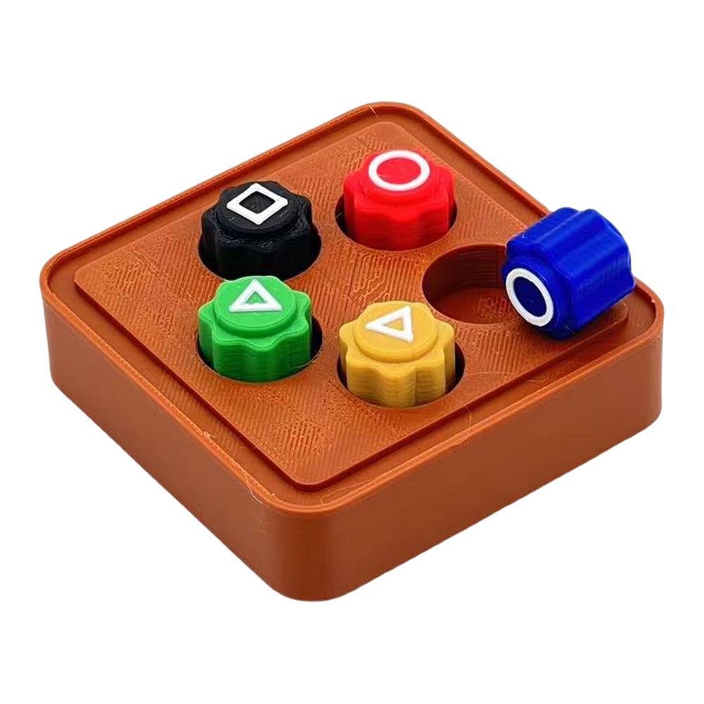 Korean Traditional Play Board Game Gonggi Korean Stones Set Stone Catching Toy with Steel Beads Hand Eye Coordination Training