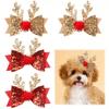 1pc Pet Dog Cat Deer Themed Hair Clips, Suitable For Daily Use/Christmas