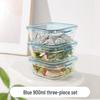 Microwaveable Glass Lunch Bento Box - Salad & Fresh Storage Container