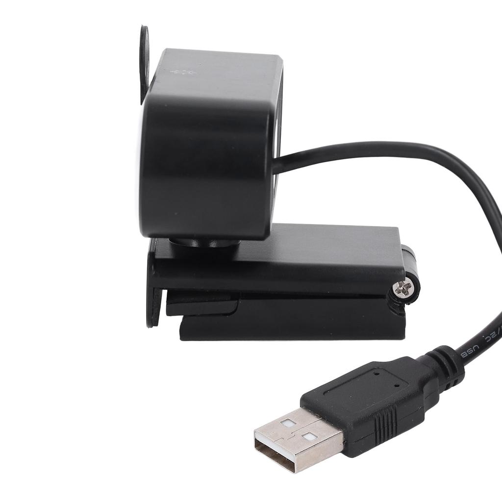 1080P HD Webcam with Adjustable Ring Light and Microphone Wide Angle Camera USB 2.0 Plug and Play Computer Web Camera