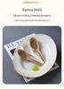 Biodegradable Rice Husk Chinese-Style Spoon: Disposable, Food-Grade for Porridge, Soup, Condiments, Dessert, and Takeout.