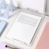 Multifunctional File Folder with Clipboard Water Resist File Organiser Box Office Writing Pad for Student Teacher School