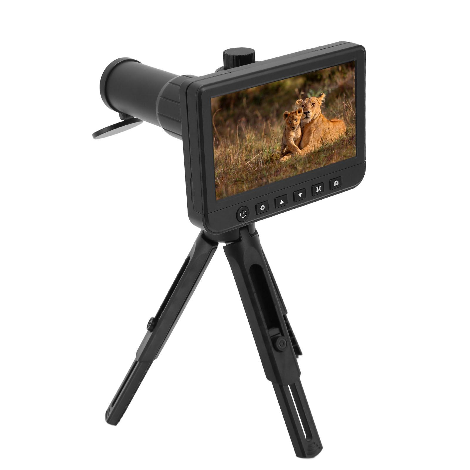 

Цифрова камера-телескоп 50-кратне збільшення 1080P відео 5-дюймовий РК-дисплей Цифровий телескоп з камерою для US Plug