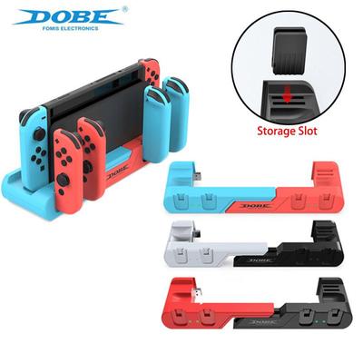 Schalten Sie die OLED-Ladestation Joycon nach links und rechts um. Ladestation mit kleinem Griff, Ladegerät, NS-Griff-Dock-Ladegerät