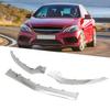 3ks Lesklý chrom Přední nárazník Spodní lišta Náhrada pro Mercedes‑Benz E‑Class C207 Kupé AMG Line Facelift 2014‑2017