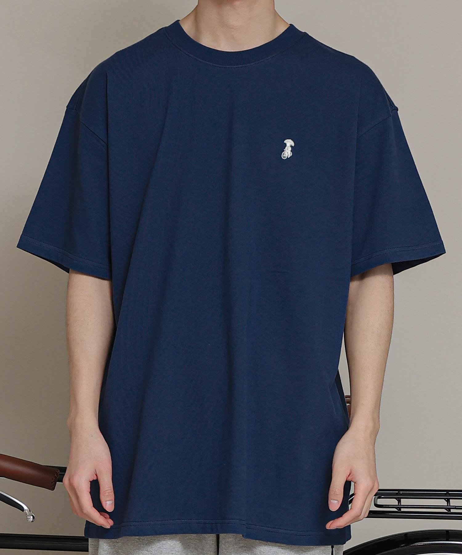 Take Easy Solid Small Raku Overshirt (Indigo Blue) Indigo Blue/S