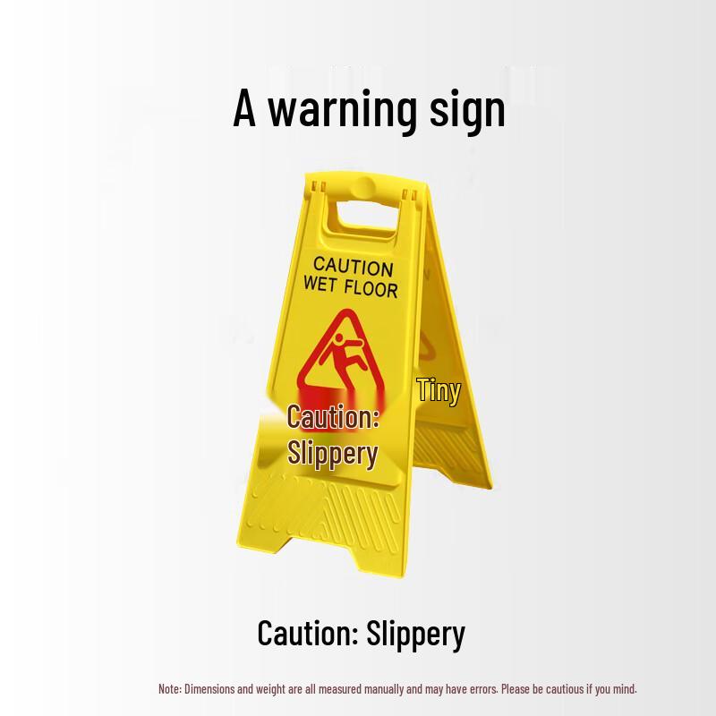 YEXIZE A-Frame Wet Floor Warning Sign (5 Pack)