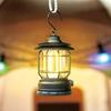 Hanging Rechargeable LED Camping Lantern, (Black)