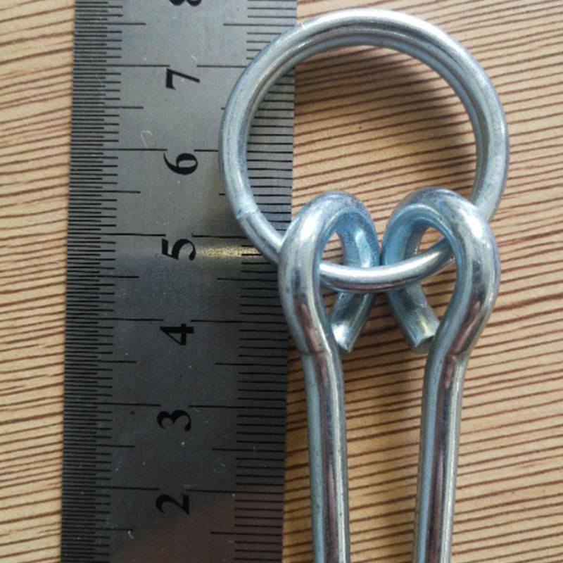 2 Pezzi Anelli per Pali Tenda Tettoia con 2 Picchetti per Campeggio all'Aperto Escursionismo Viaggio