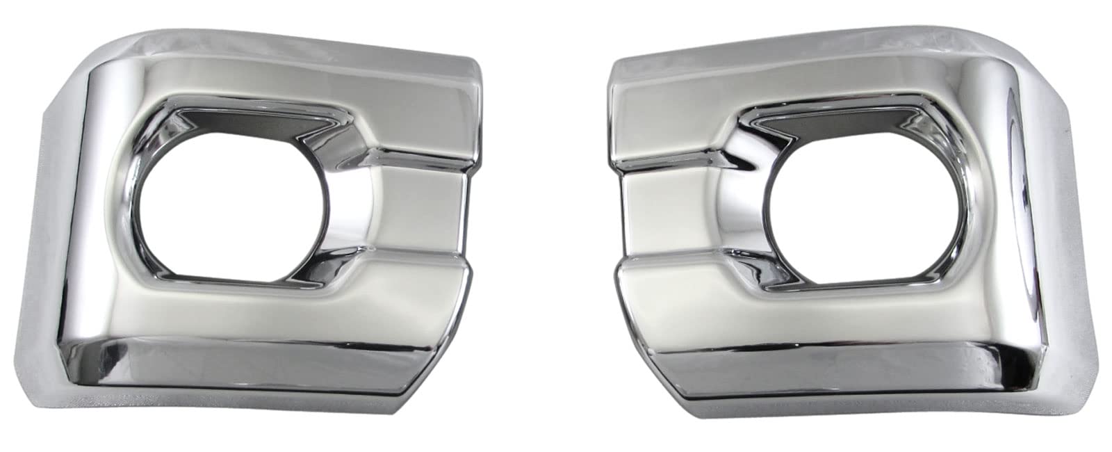 BRIGHTZ Chrome Fog Light Covers for Toyota Hiace 200 VII and 7th Generation (FOG-COV-416) -