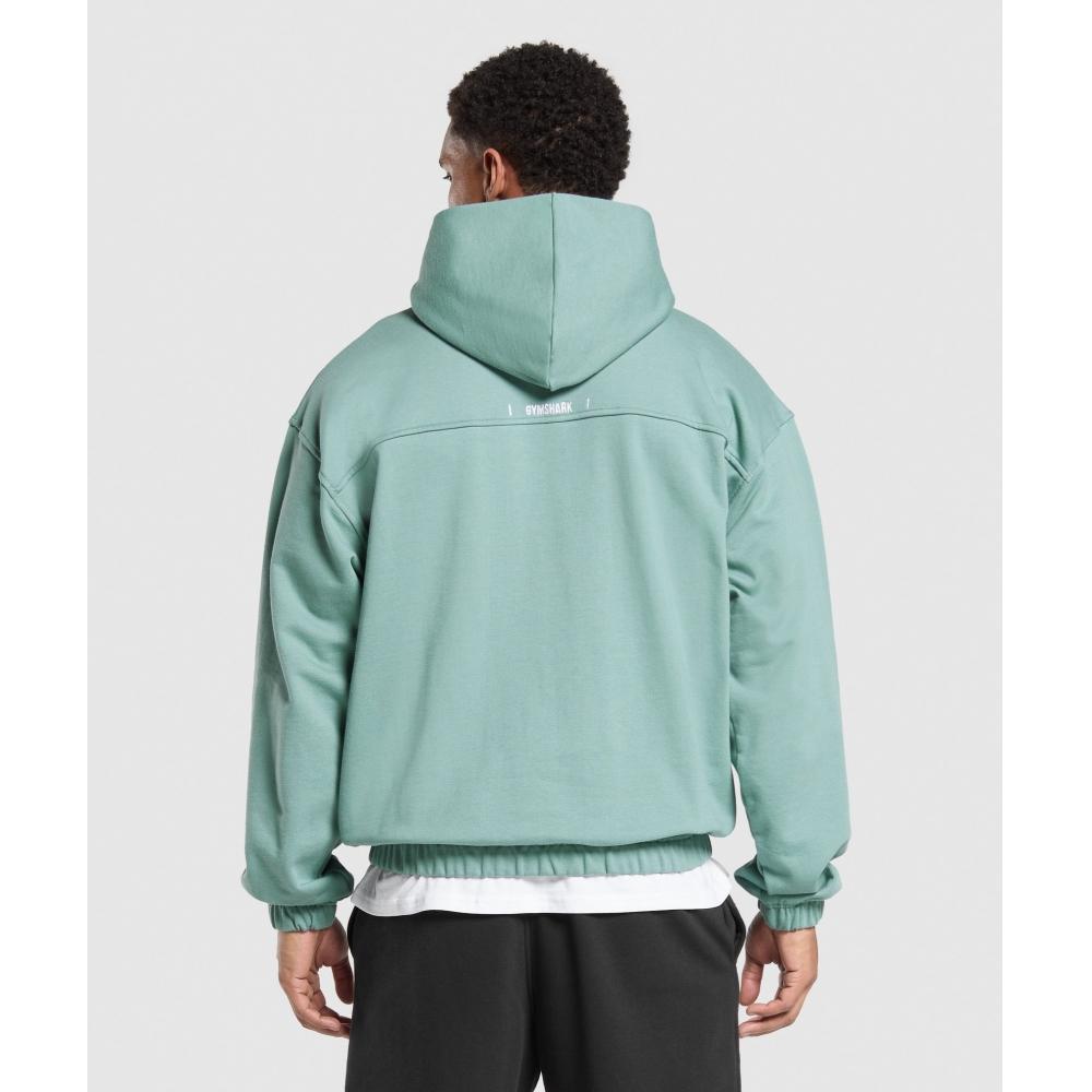 Gymshark Mikina s kapucí Rest Day Essentials Celeste Blue A2b3l Udbp