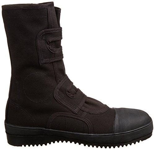 Co-cos Nobuoka Safety Work Shoes, High-Cut, Velcro Type, for High Altitude Work, Black Panther Pattern, Men's, Size 25cm