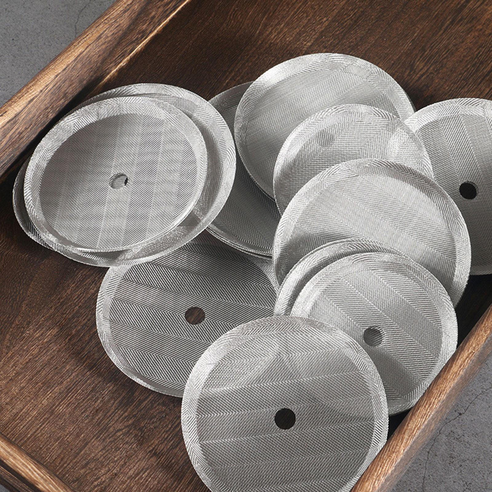 

5 Count French Press Replacement Screens for Home Brewing Diameter 7.5cm