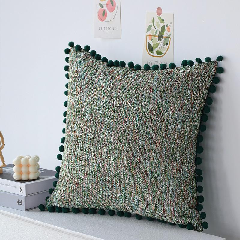 Nordic Ins Ball Pillow Cushion Soft Sofa Living Room Children's Room Cushion Cover