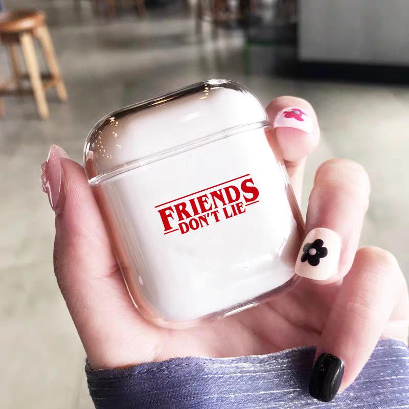 Modren Stranger Things Airpods silicone Custodia per cuffie Scatola  auricolare Gancio anti-perso per airpods 1/2 acquista in modo economico —  spedizione gratuita, recensioni reali con foto — Joom