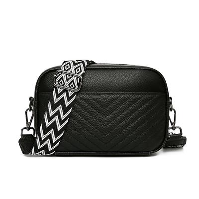 Genuine Leather Women's Bag New Trendy Fashion Women's Bag Simple Single-shoulder Crossbody Bag Top Layer Cowhide Square Bag