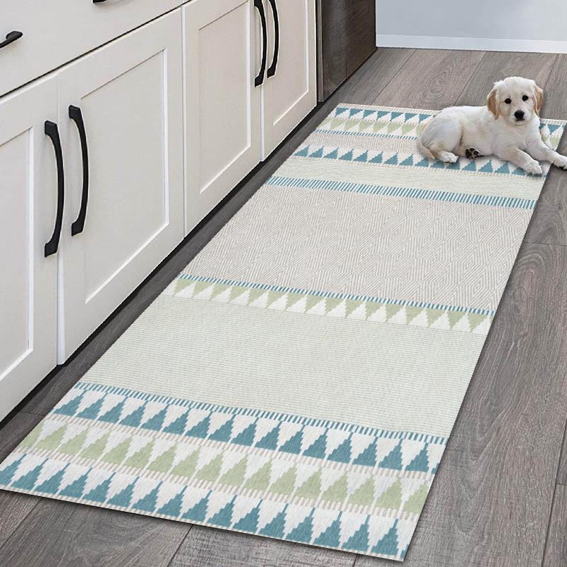 Nordic Morocco Pattern Carpet Kitchen Mats Floor Area Rug for Bathroom Entrance Door Mat Rugs Anti-slip Mats Home Decorations