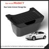 Suitable for Tesla Model Y Armrest Box Rear Storage Organizer and Car Trash Bin