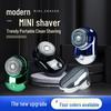 Compact Travel Electric Razor with Washable Head