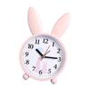 Alarm Clock Cute Bunny Shape Quiet Accurate Timing Clock Ornament for Home Bedroom