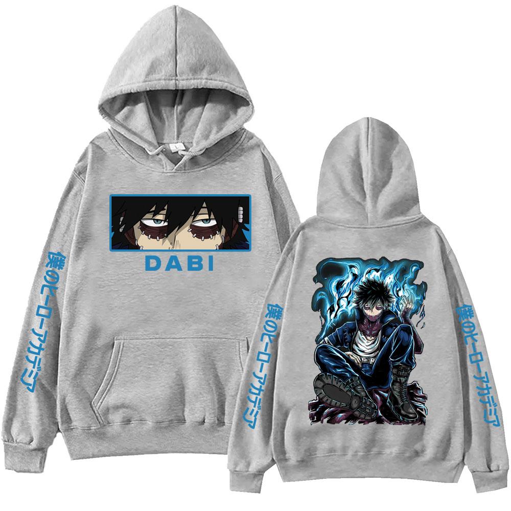 Anime My Hero Academia Dabi Hoodie Harajuku  Pullover Tops Man Woman Sweatshirt Fans Gift