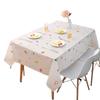 Waterproof Oil-Proof Tablecloth - Wash-Free Rectangular Nordic Dining & Coffee Table Mat