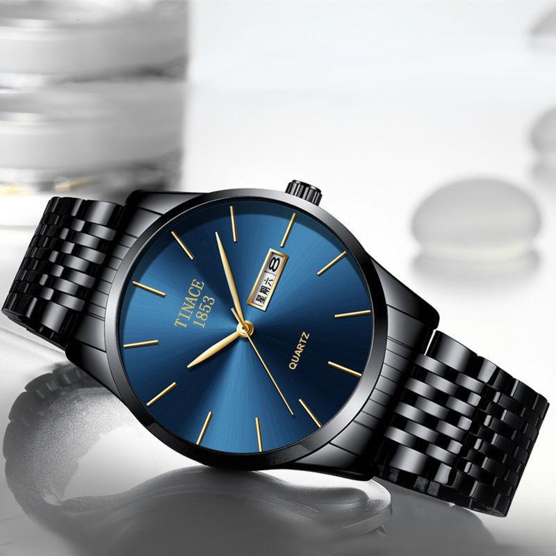 Teenager Watch Men's High School Students Trendy Mechanical Watch Junior High School Students Quartz Waterproof Electronic Watch