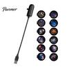 Starry Sky Projector for Bedroom Star Night Light, USB Nebula Lamp with Films, 360 Ceiling Degree Flexible Neck Light Room Car Powered