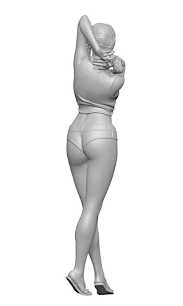 Sol Model 1/24 Jiina in Boylegs Resin Kit C700