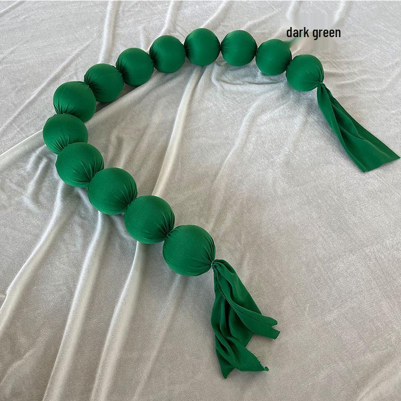Ornamenti Colorati a Pallina su Corda in Tessuto per Matrimoni, Fidanzamenti e Decorazioni per Vetrine