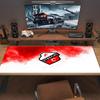 Football Club Utrecht Print  Cushion Non-slip Laptop Tablet Big Mousepad XXL Mat Mini PC Playmat With Lock edge