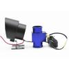 Auto-Wassertemperaturanzeige -10-110 Grad Celsius mit Wassertemperatur-Verbindungsrohrsensor 28 MM 34 MM Adapter 1/8NPT Sensor Voltmeter 2 IN 1