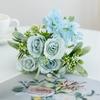 Artificial Flower Silk Rose Hydrangea Diy Festival Party Home Room Outdoor Vase Garden Wall Decor Wedding Wreath Bridal Bouquet