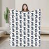 Pete the Cat Halloween Blanket Quality Warm Soft Throw Blanket Winter Travel Outdoor Funny Bedspread