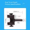 Portables 2 In 1 Fishing Rod Support For Multiple Environment Quickly Clip Installation Anglers Essential