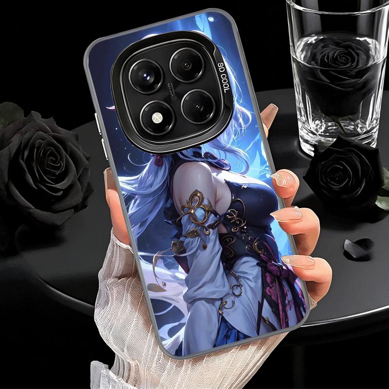 Genshin Impact Ganyu Soft Phone Case for Xiaomi Redmi Note 13 14 15 Pro Plus 12S 12 11S 11 11T 10S 10 Shockproof Cover Back Shel