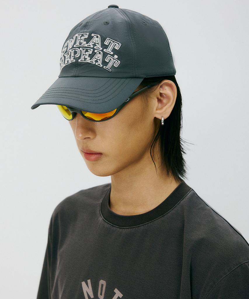 KALEG All Day Lettering Ball Cap (Dark Gray)