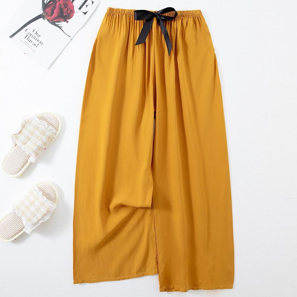 Cotton Silk Pajama Pants for Women, New Summer Style, Thin Cotton Casual Pants, Can Be Worn Outside, Large Size Home Pants