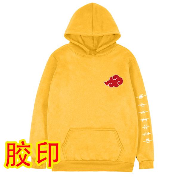 Cartoon Anime Print Hooded Sweater