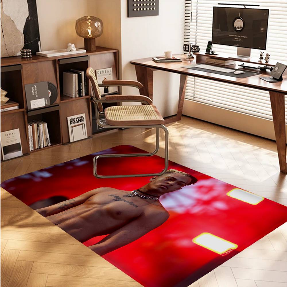 X-XXXTentacions 17 Rapper Floor Mat Retro Multiple Choice Living Room Kitchen Rug Non-Slip Modern Home Decor